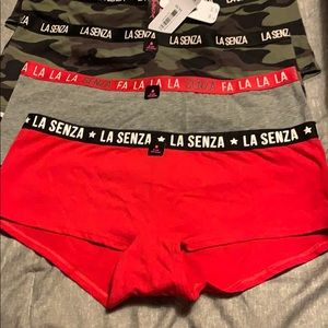 10 pair NWT boy short panties size med